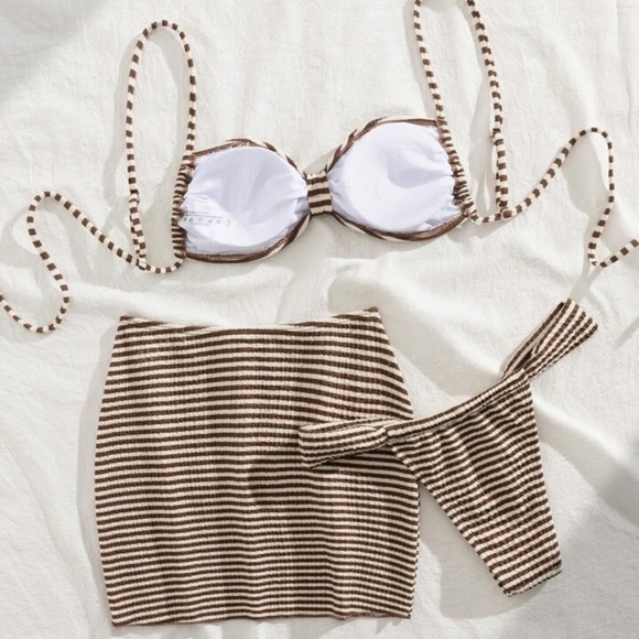 shein new 3pc bikini small - Picture 2 of 4